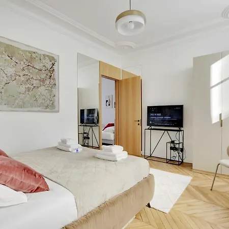Welcoming - 3br-6p - Tour Eiffel アパート